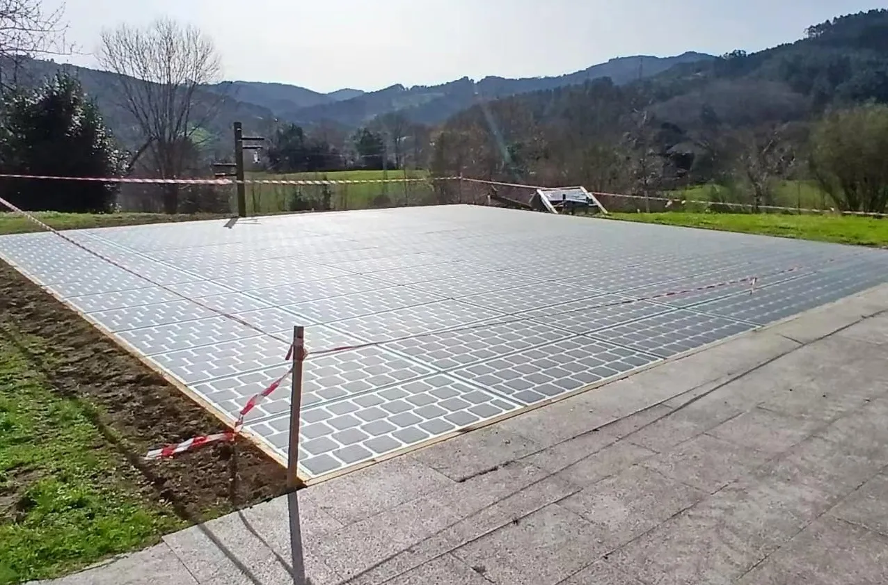 Busturia Self-Consumption PV Pavement,Spain 